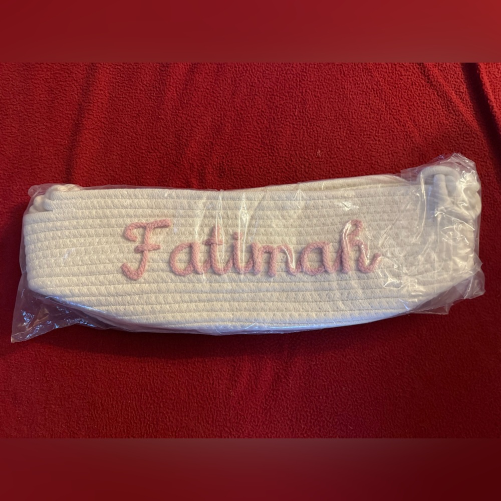 NWOT “Fatimah” Basket